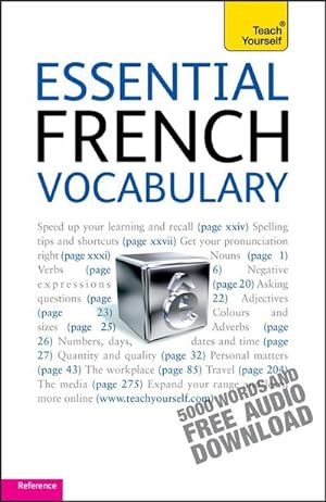 Bild des Verkufers fr Essential French Vocabulary zum Verkauf von AHA-BUCH GmbH