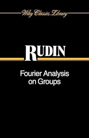 Bild des Verkufers fr Fourier Analysis on Groups zum Verkauf von AHA-BUCH GmbH