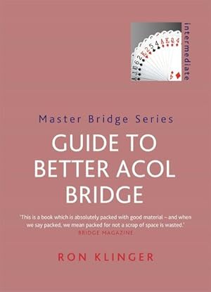 Bild des Verkufers fr Guide To Better Acol Bridge zum Verkauf von AHA-BUCH GmbH