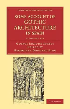 Immagine del venditore per Some Account of Gothic Architecture in Spain 2 Volume Set venduto da AHA-BUCH GmbH