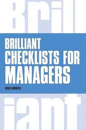 Imagen del vendedor de Brilliant Checklists for Managers a la venta por AHA-BUCH GmbH