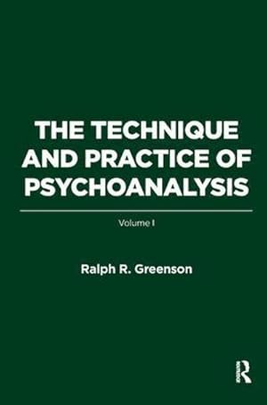 Seller image for The Technique and Practice of Psychoanalysis : Volume I for sale by AHA-BUCH GmbH