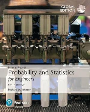 Seller image for Miller & Freund's Probability and Statistics for Engineers, Global Edition for sale by AHA-BUCH GmbH