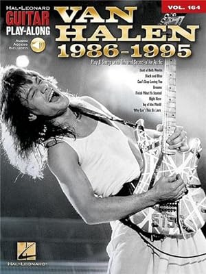 Imagen del vendedor de Van Halen 1986-1995: Guitar Play-Along Volume 164 (Book/Online Audio) [With CD (Audio)] a la venta por AHA-BUCH GmbH