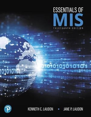 Seller image for Essentials of MIS for sale by AHA-BUCH GmbH