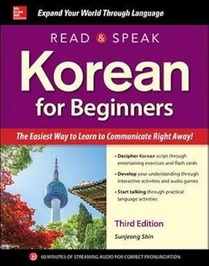 Bild des Verkufers fr Read and Speak Korean for Beginners, Third Edition zum Verkauf von AHA-BUCH GmbH