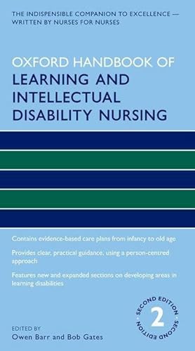 Bild des Verkufers fr Oxford Handbook of Learning and Intellectual Disability Nursing zum Verkauf von AHA-BUCH GmbH