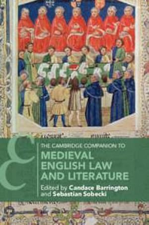 Bild des Verkufers fr The Cambridge Companion to Medieval English Law and Literature zum Verkauf von AHA-BUCH GmbH