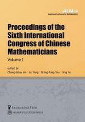 Bild des Verkufers fr Proceedings of the Sixth International Congress of Chinese Mathematicians, Volume 1 zum Verkauf von AHA-BUCH GmbH