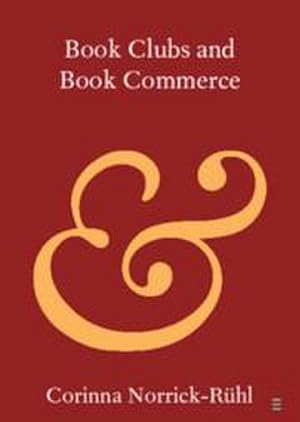 Bild des Verkufers fr Book Clubs and Book Commerce zum Verkauf von AHA-BUCH GmbH