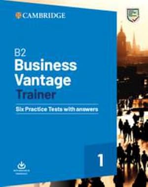 Bild des Verkufers fr B2 Business Vantage Trainer Six Practice Tests with Answers and Resources Download zum Verkauf von AHA-BUCH GmbH