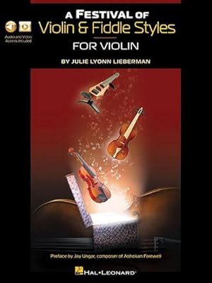 Bild des Verkufers fr A Festival of Violin & Fiddle Styles for Violin: Book with Audio and Video Access zum Verkauf von AHA-BUCH GmbH