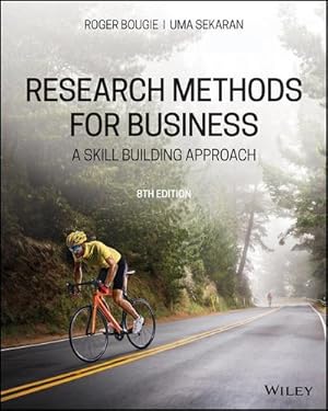 Bild des Verkufers fr Research Methods For Business : A Skill Building Approach zum Verkauf von AHA-BUCH GmbH