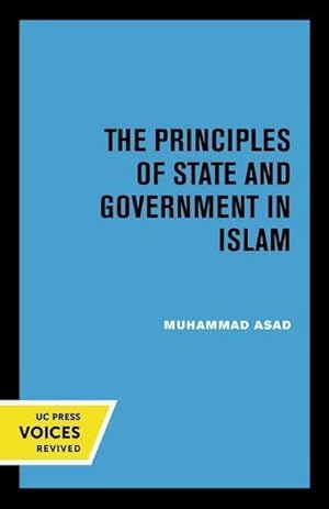 Image du vendeur pour The Principles of State and Government in Islam mis en vente par AHA-BUCH GmbH