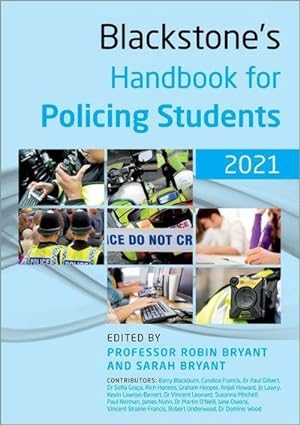 Bild des Verkufers fr Blackstone's Handbook for Policing Students 2021 zum Verkauf von AHA-BUCH GmbH