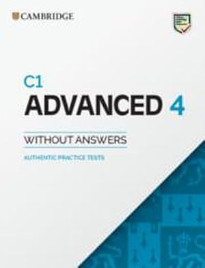 Bild des Verkufers fr C1 Advanced 4 Student's Book without Answers : Authentic Practice Tests zum Verkauf von AHA-BUCH GmbH