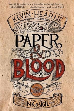 Bild des Verkufers fr Paper & Blood : Book Two of the Ink & Sigil series zum Verkauf von AHA-BUCH GmbH