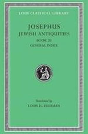Bild des Verkufers fr Jewish Antiquities, Volume IX : Book 20 zum Verkauf von AHA-BUCH GmbH