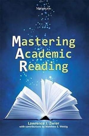 Bild des Verkufers fr Mastering Academic Reading zum Verkauf von AHA-BUCH GmbH