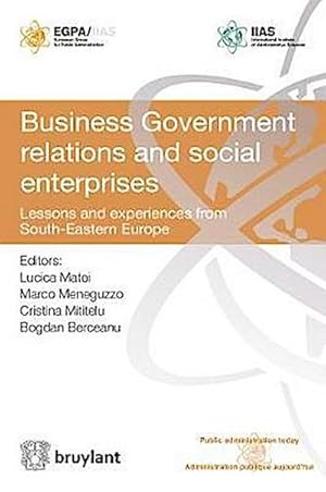 Immagine del venditore per Business Government Relations and Social Enterprises : Lessons and Experiences from South-Eastern Europe venduto da AHA-BUCH GmbH