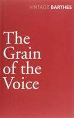 Imagen del vendedor de The Grain Of The Voice a la venta por AHA-BUCH GmbH