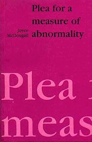 Seller image for Plea for a Measure of Abnormality for sale by AHA-BUCH GmbH