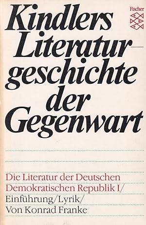 Imagen del vendedor de Kindlers Literaturgeschichte der Gegenwart a la venta por Buchhandlung & Antiquariat Rother