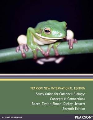 Imagen del vendedor de Study Guide for Campbell Biology: Pearson New International Edition : Concepts & Connections a la venta por AHA-BUCH GmbH