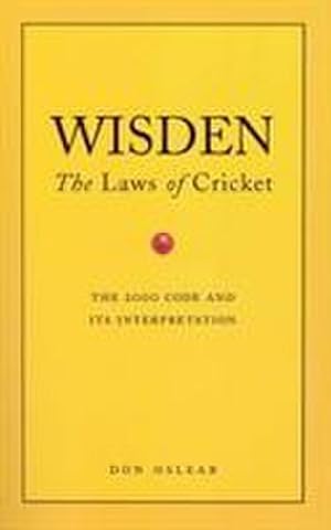 Seller image for Wisden's The Laws Of Cricket for sale by AHA-BUCH GmbH