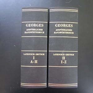 Bild des Verkufers fr Ausfhrliches Lateinisch-Deutsches Handwrterbuch - Band I und II (2 Bcher) zum Verkauf von Bookstore-Online