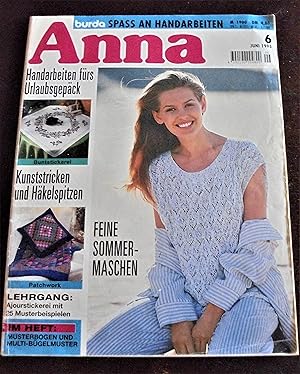 ANNA: Spaß an Handarbeiten; 6/1995, Feine Sommer-Maschen