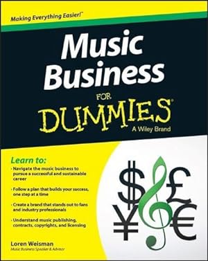 Bild des Verkufers fr Music Business for Dummies zum Verkauf von AHA-BUCH GmbH