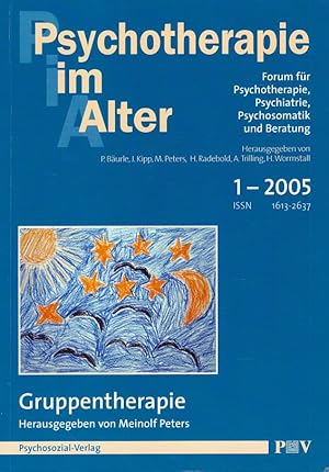 Bild des Verkufers fr Psychotherapie im Alter. Nr. 5. Gruppentherapie. 1 /2005. 2. Jahrgang. Forum fr Psychotherapie, Psychiatrie, Psychosomatik und Beratung. Hrsg. von Peter Burle, Johannes Kipp, Meinolf Peters, Hartmut Radebold, Angelika Trilling und Henning Wormstall. zum Verkauf von Fundus-Online GbR Borkert Schwarz Zerfa