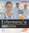 Enfermero/a del Servicio de Salud del Principado de Asturias. SESPA. Test