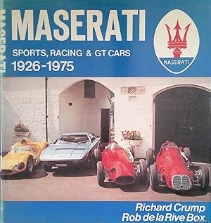 Bild des Verkufers fr Maserati: Sports, Racing and G.T.Cars, 1926-75 zum Verkauf von Klondyke