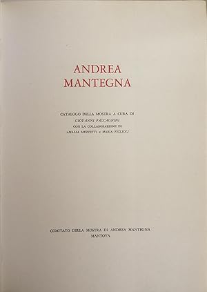 Image du vendeur pour ANDREA MANTEGNA mis en vente par libreria minerva