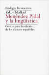 Imagen del vendedor de Menndez Pidal y la lingistica a la venta por AG Library