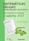 Image du vendeur pour Matemticas fciles 21, Educacin Primaria mis en vente par AG Library