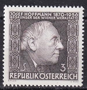 Josef Hoffmann, Architekt / Briefmarke Österreich Nr. 1205**