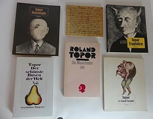 12 Bände Roland-Topor-Sammlung 1. Jokos Ehrentag (Fischer, 1974) 2. Topor: Tagträume (Diogenes) 3...