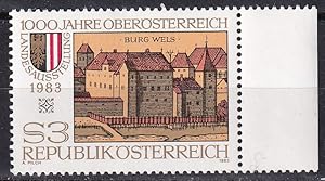 Oberösterreich, Burg Wels / Briefmarke Österreich Nr. 1736**