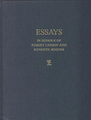 Seller image for Essays in honour of Robert Carson and Kenneth Jenkins for sale by Librairie Archaion
