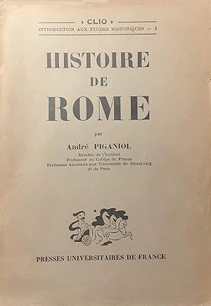 Imagen del vendedor de Histoire de Rome a la venta por Calepinus, la librairie latin-grec