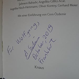 Nicht einmal das Schweigen gehört uns noch / Artik sessizlik bile senin degil, Essays, zweisprach...