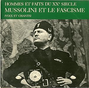 "MUSSOLINI ET LE FASCISME" Voix et Chants / Double LP 33 tours original français 1ère édition lab...