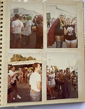 Bild des Verkufers fr KEY WEST FL FANTASY FEST PHOTO ALBUM c. 1980 - LGBTQ zum Verkauf von House of Mirth Photos