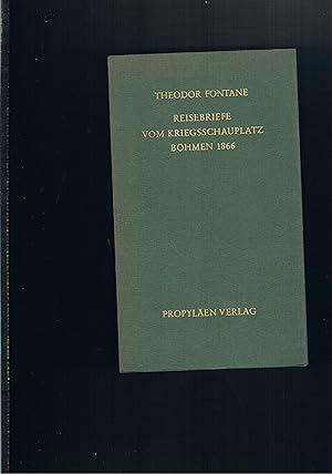 Bild des Verkufers fr Reisebriefe vom Kriegsschauplatz Bhmen 1866 zum Verkauf von manufactura