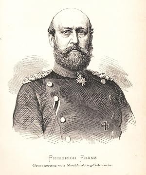 Bild des Verkufers fr Friedrich Franz, Grossherzog von Mecklenburg-Schwerin zum Verkauf von Antiquariat Kastanienhof