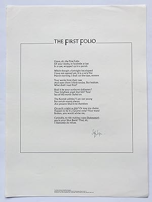 The First Folio