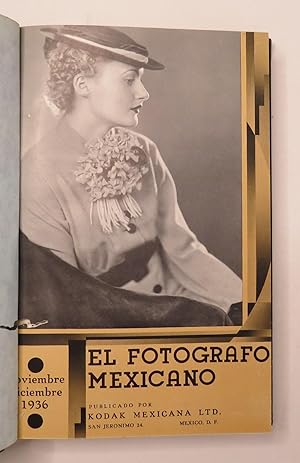 El Fotógrafo Mexicano. Noviembre-Diciembre 1936. Enero-Diciembre 1937. Enero-Octubre 1938. Revist...